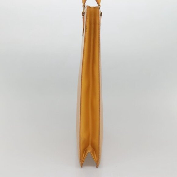 LOUIS VUITTON Epi Sac Plat Hand Bag Yellow - Picture 10 of 15